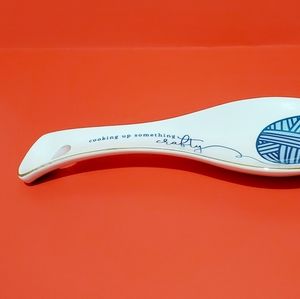 Porlien 9" Chinese Soup Ladle, Porcelain Chinese S